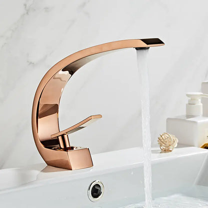 Nordic Copper Hot and Cold Basin Faucet