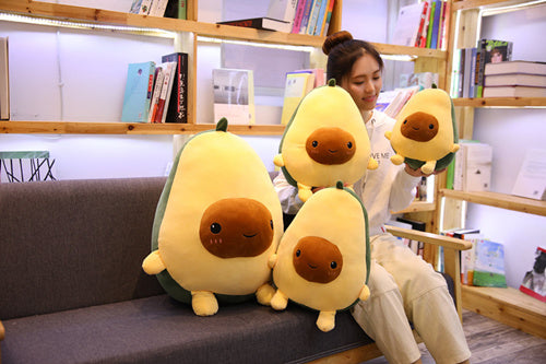 Avocado Plush Toy, Soft Toy - Cuddly Avocado Figure