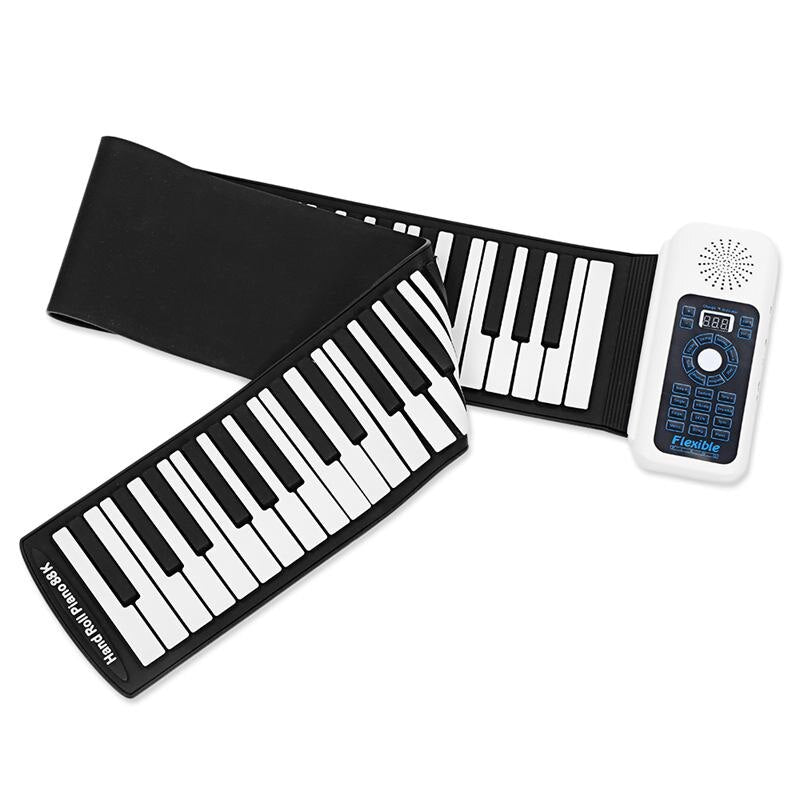 Portable 88-Key Roll-Up Electronic Piano