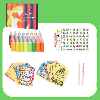 Sand Art Gift Set for Kids - DIY Educational Toy