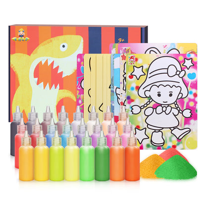 Sand Art Gift Set for Kids - DIY Educational Toy