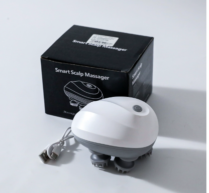Electric Scalp Massager with Kneading Therapy Vibrator
