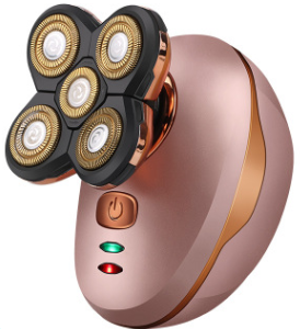Electric Shaver with Five Blades for Head and Beard