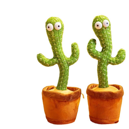 2023 Talking Dancing Cactus Toy with Music and Motion