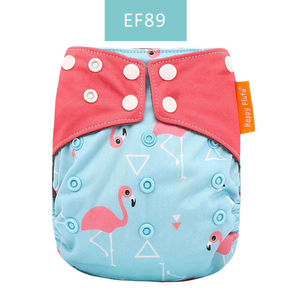 Happyflute Waterproof Bamboo Charcoal Cloth Diaper for Baby