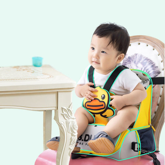 B.Duck Portable Folding Baby High Chair with Backpack