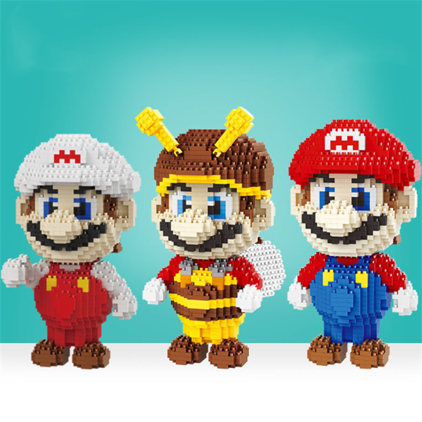 DIY Cartoon Building Blocks - Educational Toy Set