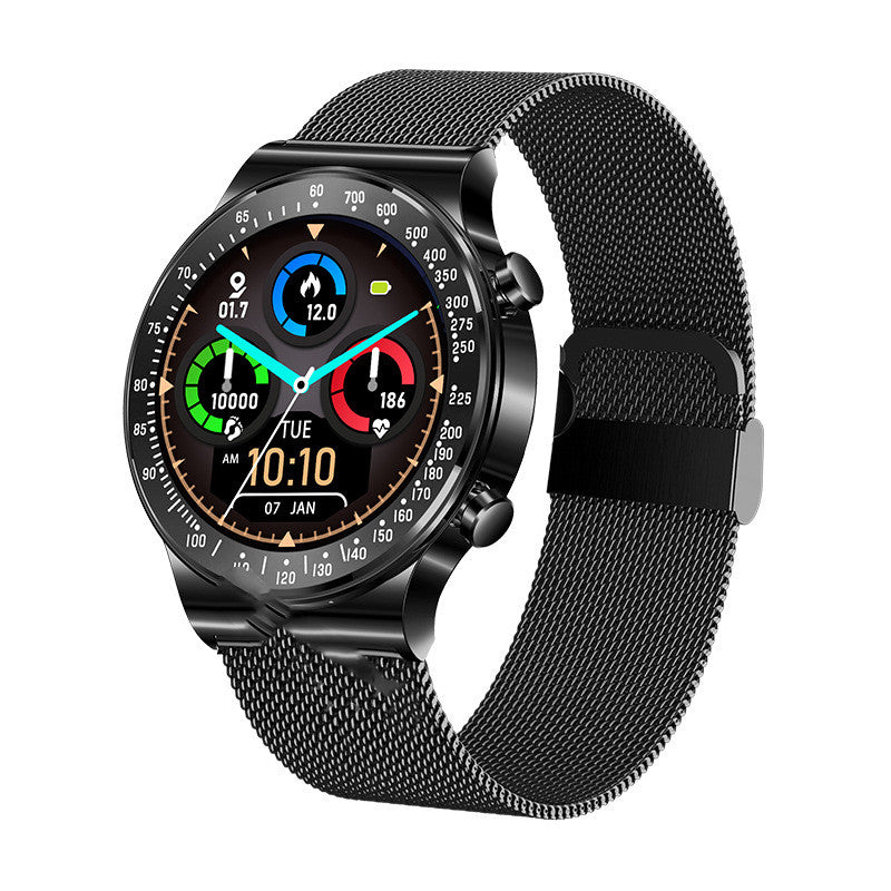 Bracelet Watch with Blood Pressure and Pedometer Functions