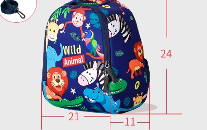 Cute Cartoon Baby Kindergarten Backpack