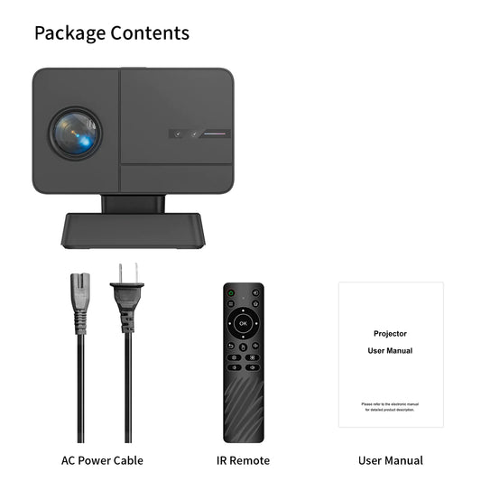 HD Blue Light Auto Focus Home Living Room Projector