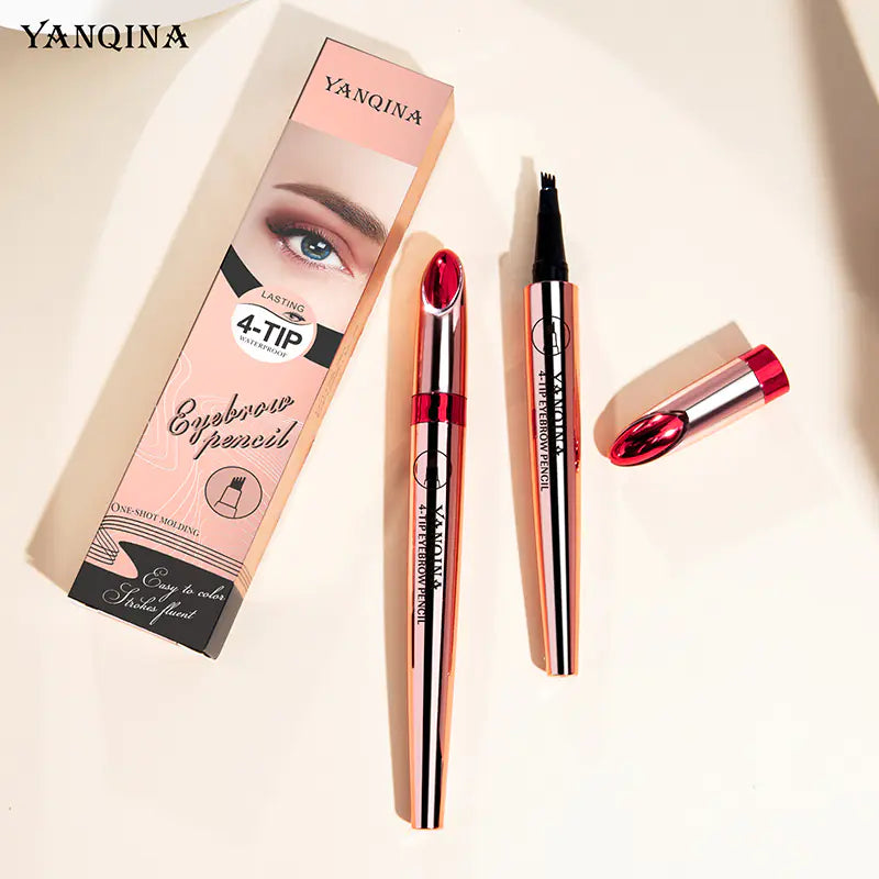YANQINA Waterproof Liquid Eyebrow Pencil for Brows