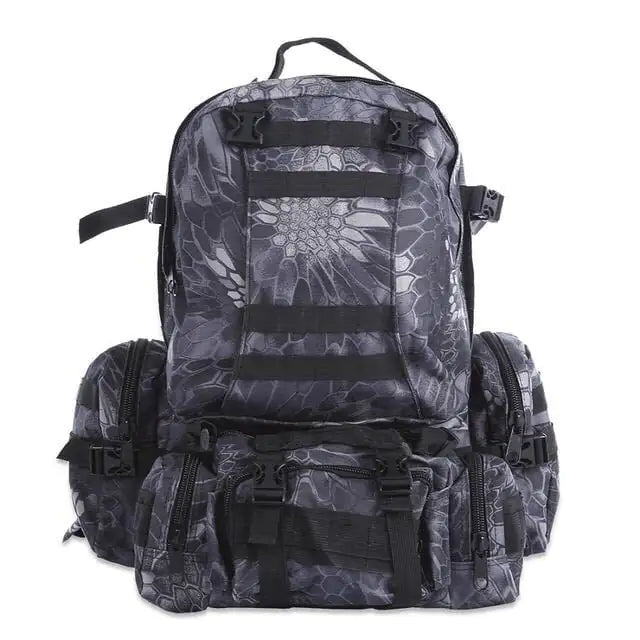 50L Waterproof Tactical Backpack for Camping & Hiking