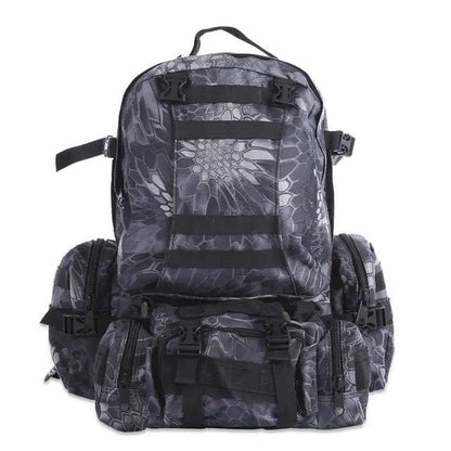 50L Waterproof Tactical Backpack for Camping & Hiking