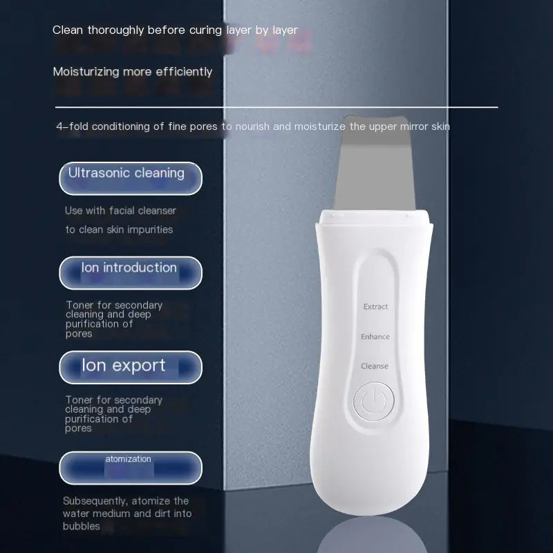 Ultrasonic Skin Peeling Machine with Display for V-Face