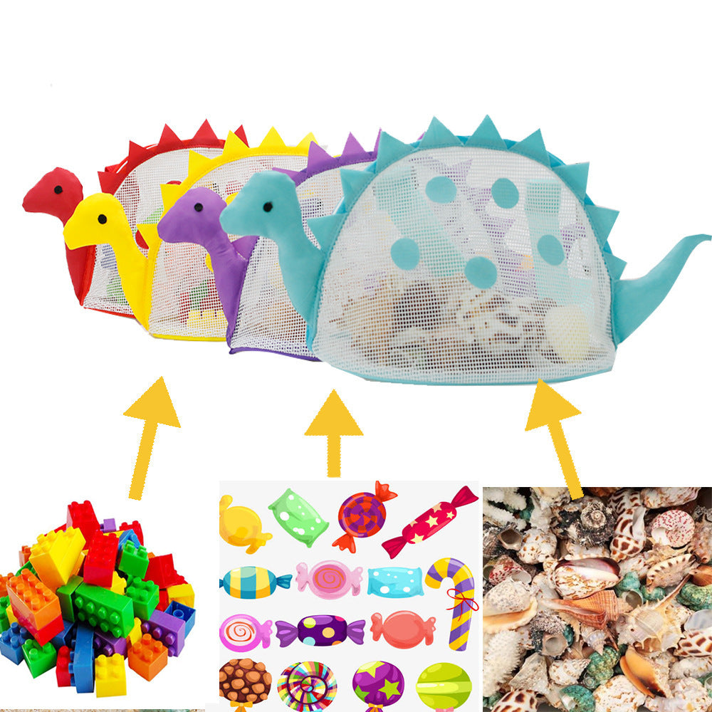 Small Dinosaur Beach Messenger Bag for Toy Storage