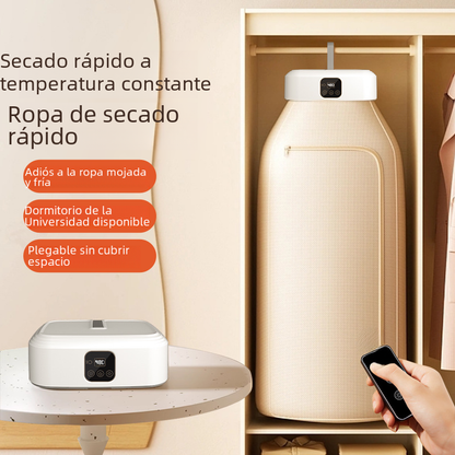 Compact Smart Dryer for Home and Baby Clothes Storage