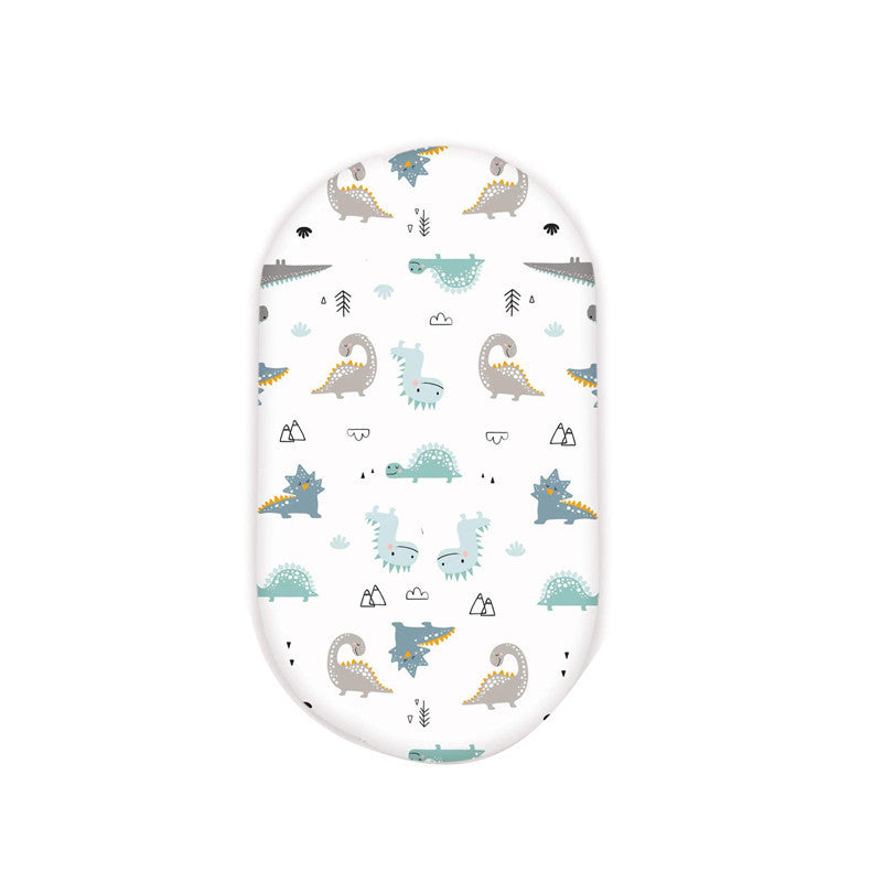 Baby Cradle Mattress Cover with Soft Fabric Top