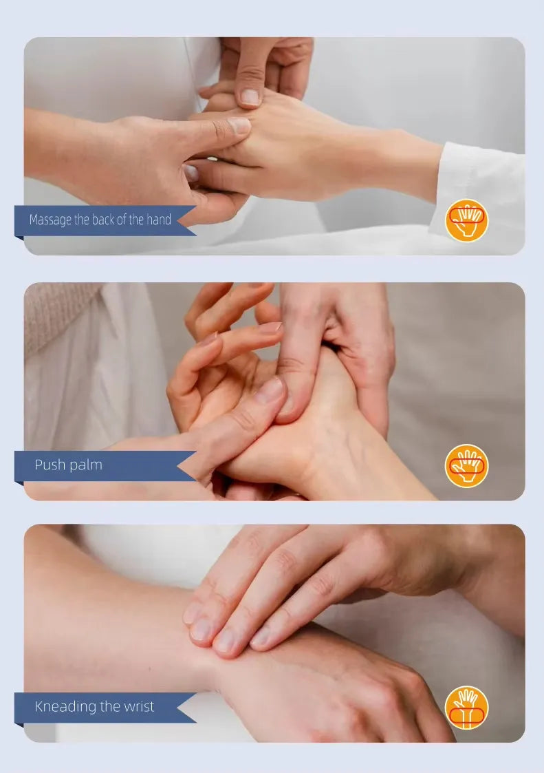 Portable Timing Multifunctional Hand Massager