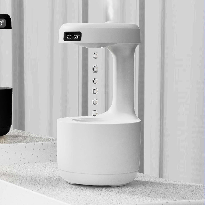 Anti-Gravity Humidifier Aroma Diffuser with Clock