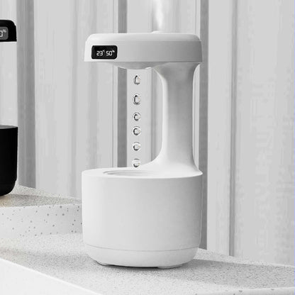 Anti-Gravity Humidifier Aroma Diffuser with Clock