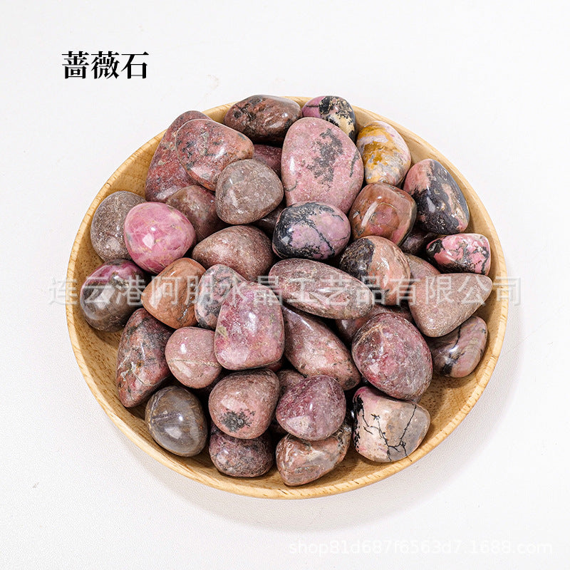 Polished Crystal Stones for Decoration and Aromatherapy