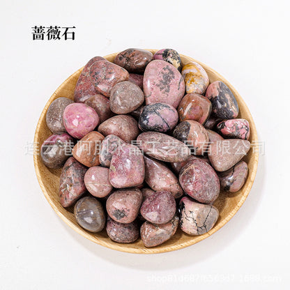 Polished Crystal Stones for Decoration and Aromatherapy