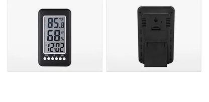 Electronic Clock with Temperature and Humidity Display