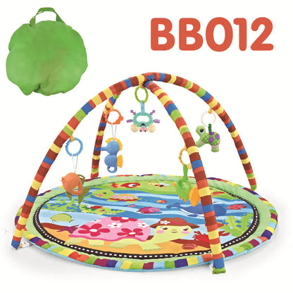 Kids Fitness Play Gym with Baby Crawling Mat (5 Styles)