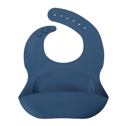 Silicone Bib for Babies - Waterproof and Easy Clean