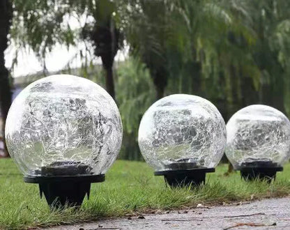 Solar Crack Outdoor Ground Light with Light Control