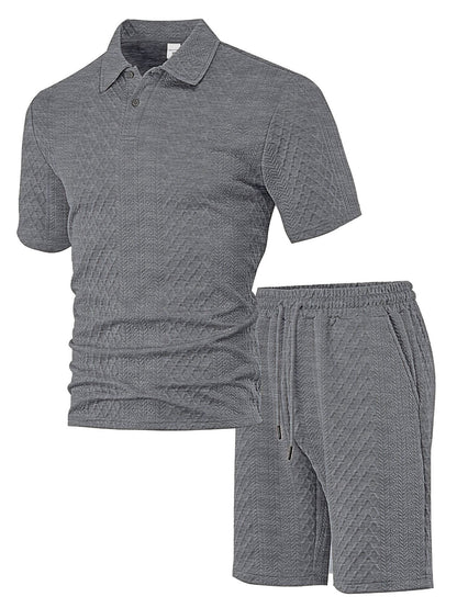 Men's Casual Thin Short Sleeve Suit