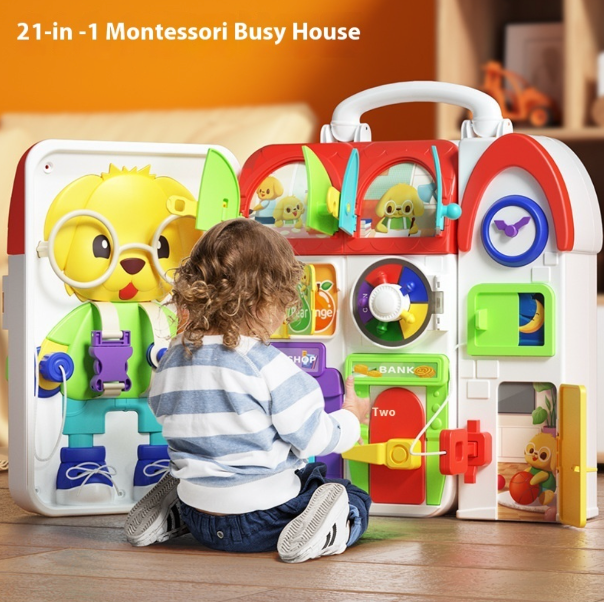 Bookhouse Montessori Busy Board