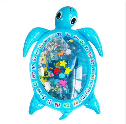 Inflatable Sea Turtle Baby Water Play Mat