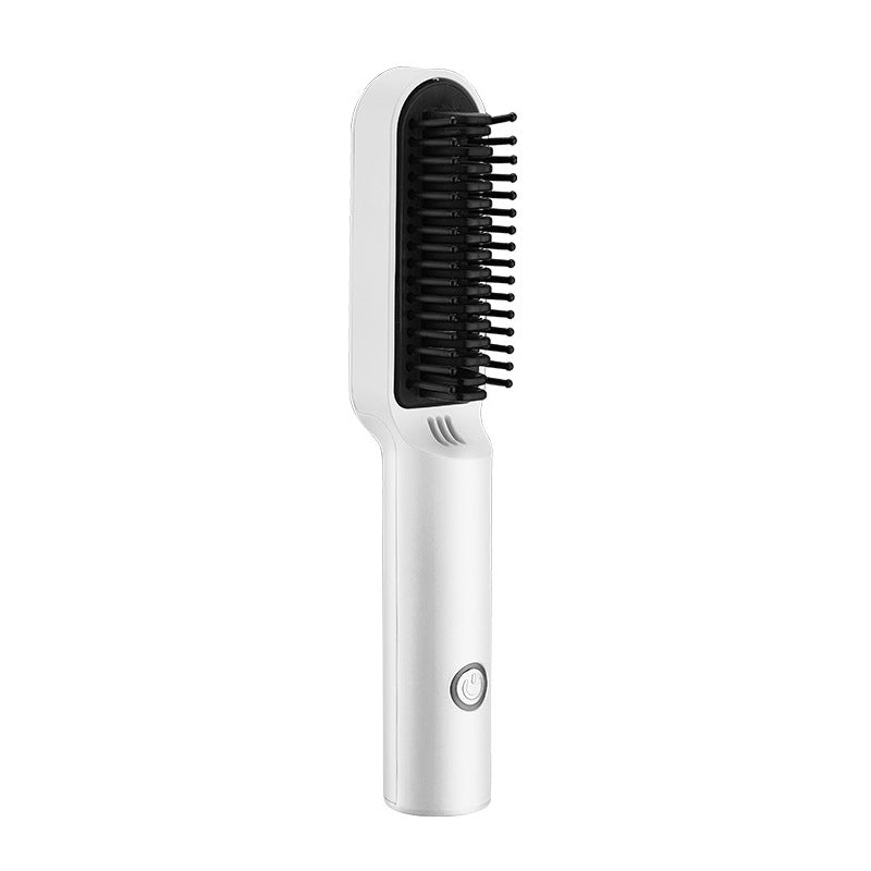 Wireless Ceramic Hair Straightener and Curler Comb