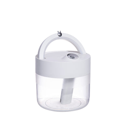 Portable Quiet Air Purifier with Humidifier Lamp