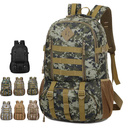 Camouflage Hiking and Travel Backpack (Outdoor Use)