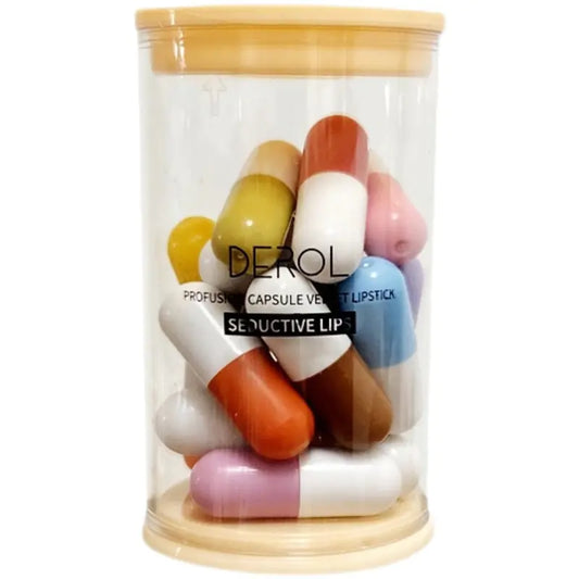 Mini Capsule Velvet Lipstick Set for Students (16pcs)