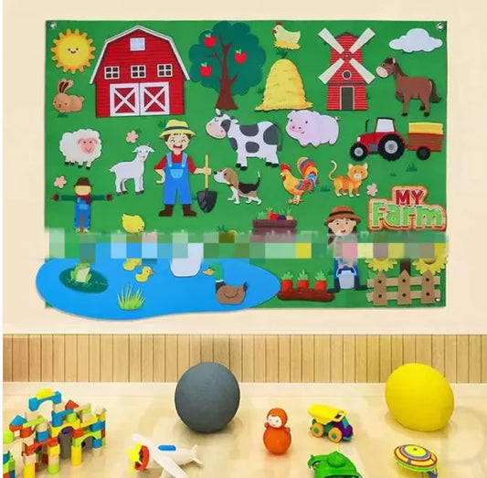 Interactive Science Discovery Felt Busy Board