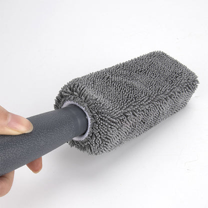 Microfiber Car Cleaning Wipe Brush with Long Handle