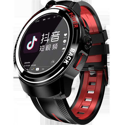 Dual Camera Smart Watch with Ceramic Bezel