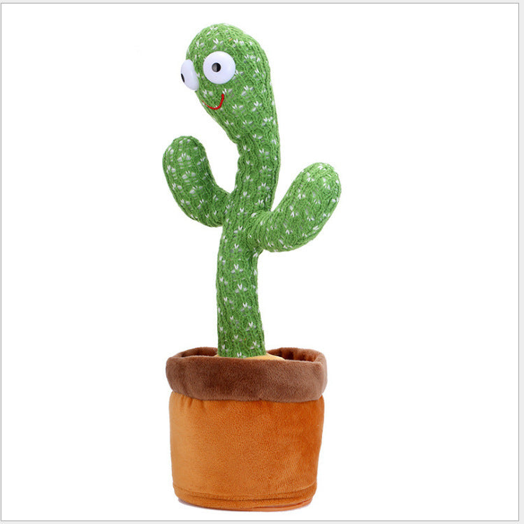 2023 Talking Dancing Cactus Toy with Music and Motion