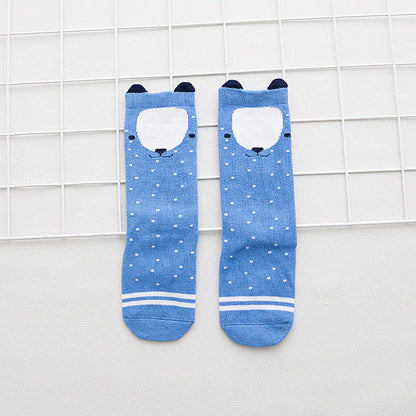 Anti-Slip Cartoon Baby Socks for 0-3 Years (Wholesale)