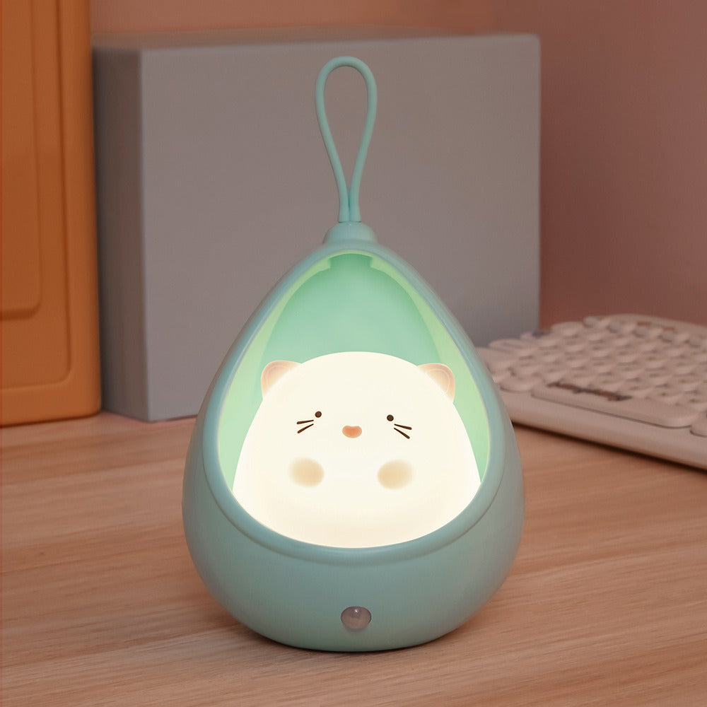 Cute Animal LED Desk Lamp with Motion Sensor