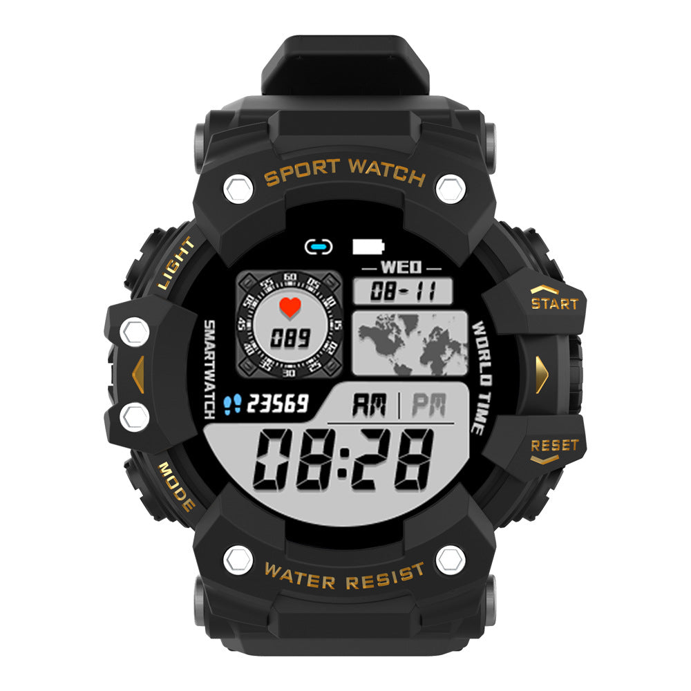 Smart Watch with Blood Pressure, Oxygen & Multi-Sport Mode