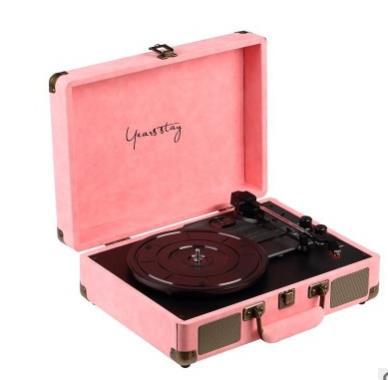 Portable Mini Smart Record Player with Bluetooth Speaker