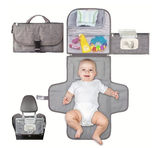 BABYMATE™ Portable Waterproof Diaper Changing Pad (One)