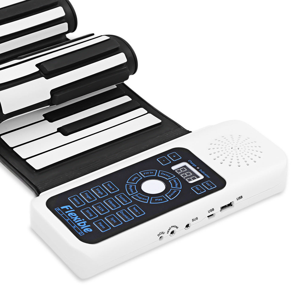 Portable 88-Key Roll-Up Electronic Piano