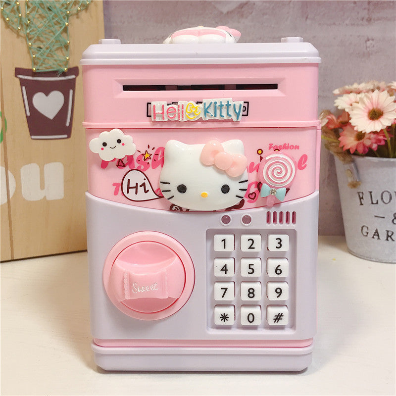 Creative Cartoon Musical Piggy Bank with Password Lock