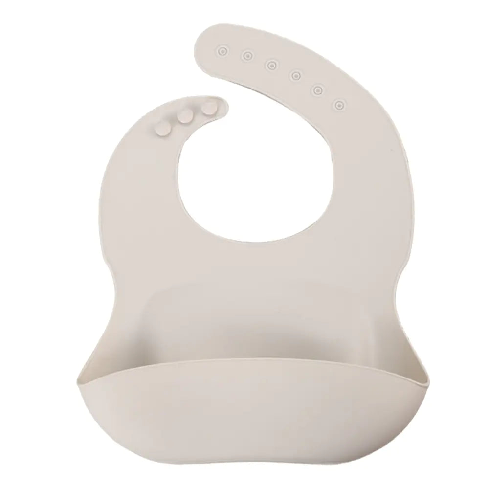 Silicone Bib for Babies - Waterproof and Easy Clean