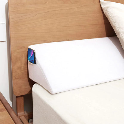 Bedside Triangle Wedge With Pocket Bed Seam Filled Sponge Right Angle Pillow